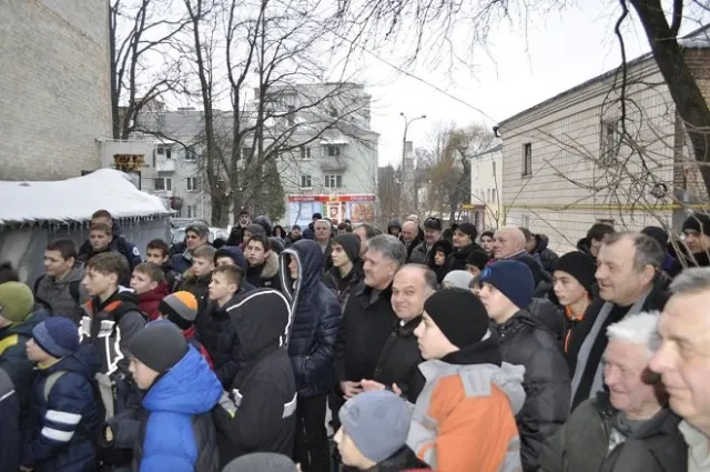 Відкрито меморіальну дошку тренеру-викладачу з боксу Павлу Дмітрієву (Фоторепортаж) — фото 3