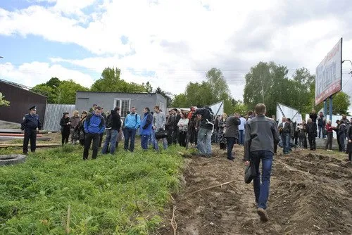 Рівняни повстали проти будівництва на Пагорбі Слави (Фоторепортаж) + (Відео) — фото 4