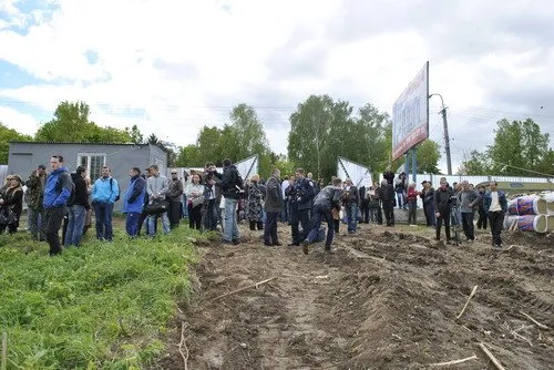 Рівняни повстали проти будівництва на Пагорбі Слави (Фоторепортаж) + (Відео) — фото 7