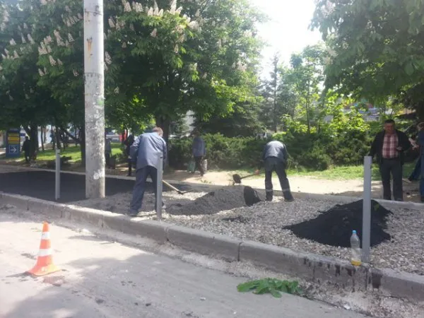 На вулиці Київській продовжують наводити лад (Фото) — фото 4