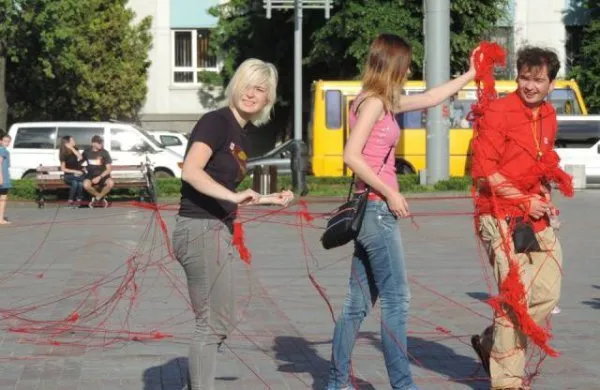 У Рівному провели флешмоб до Дня Донора (Фоторепортаж) — фото 6