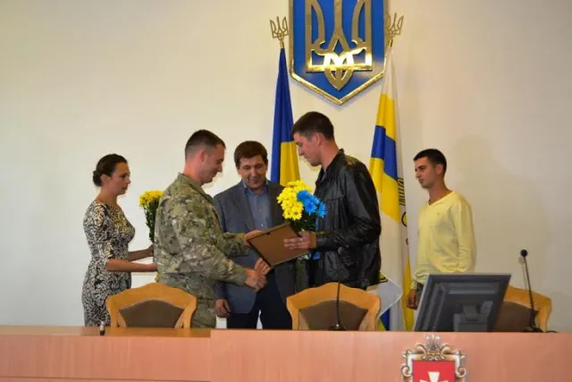 У Рівному провели урочисте нагородження бійців АТО (фото) — фото 1